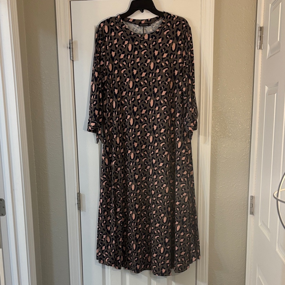 Nuggles Leopard Print Dress